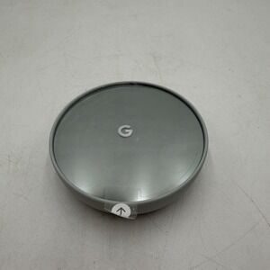 Google Nest G4CVZ Programmable Wi-Fi Thermostat Fog Gray Tested No Back Cover